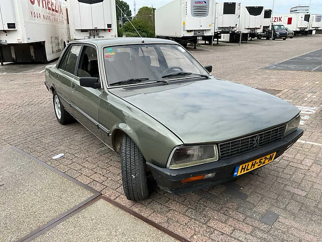 1984 peugeot 505 gtd turbo sedan personenauto - afbeelding 9 van  15