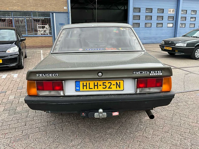 1984 peugeot 505 gtd turbo sedan personenauto - afbeelding 11 van  15