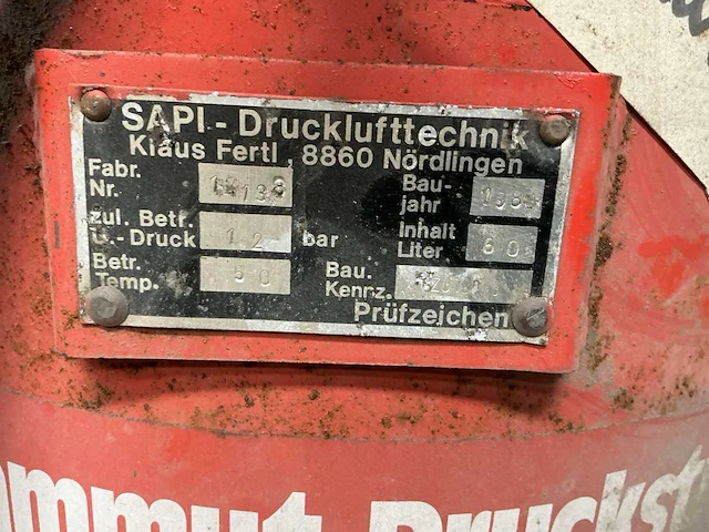 1984 sapi mammut druckstrahler straalketel - afbeelding 5 van  7