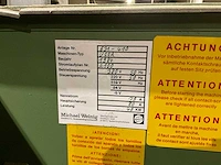 1984 weinig unimat 22a vierzijdige profileer- en schaafmachine - afbeelding 2 van  17
