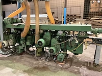1984 weinig unimat 22a vierzijdige profileer- en schaafmachine - afbeelding 3 van  17