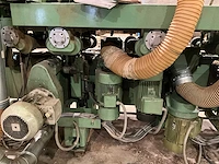 1984 weinig unimat 22a vierzijdige profileer- en schaafmachine - afbeelding 5 van  17