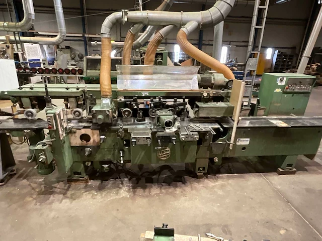 1984 weinig unimat 22a vierzijdige profileer- en schaafmachine - afbeelding 1 van  17
