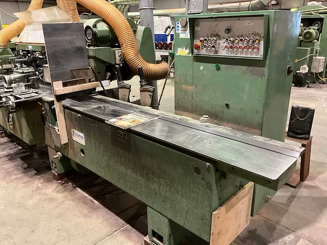 1984 weinig unimat 22a vierzijdige profileer- en schaafmachine - afbeelding 14 van  17