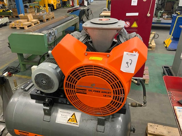 1985 atlas copco le 7 n luchtcompressor - afbeelding 2 van  5