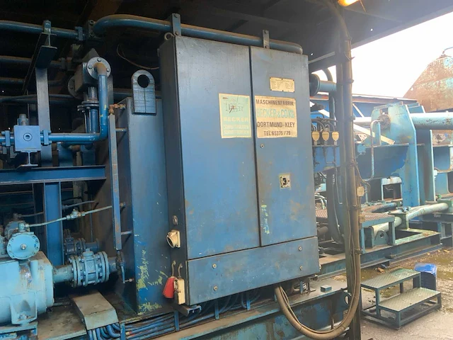 1985 beckers hy-4/500mp vaste schrootschaar 500 ton - afbeelding 4 van  46