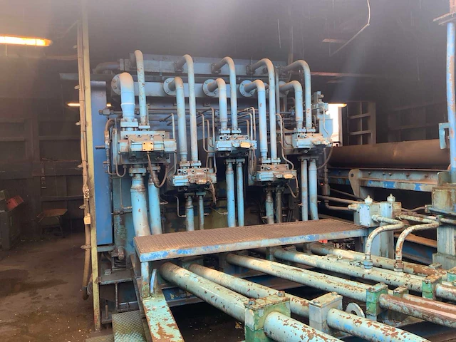 1985 beckers hy-4/500mp vaste schrootschaar 500 ton - afbeelding 45 van  46