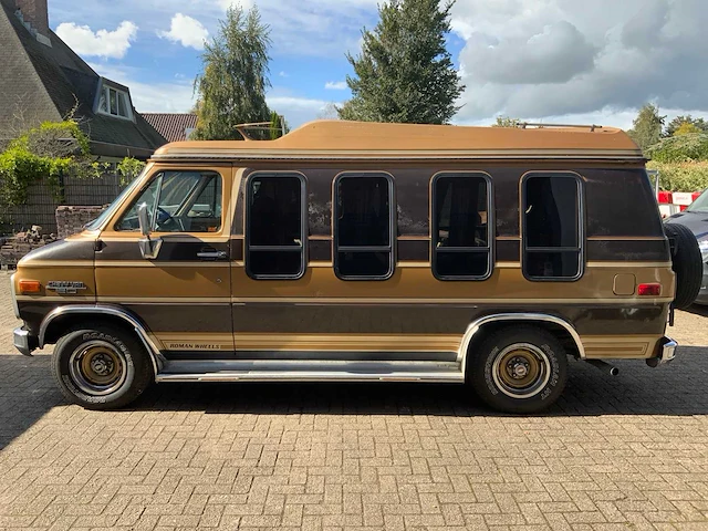 1985 chevrolet chevy van 20 roman wheels personenauto - afbeelding 12 van  46