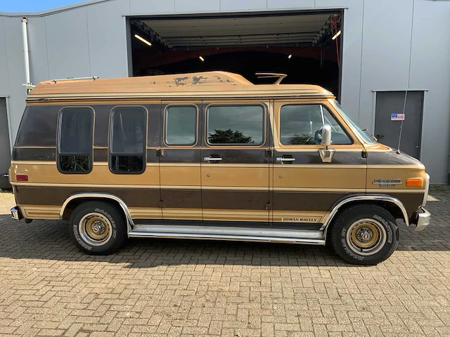 1985 chevrolet chevy van 20 roman wheels personenauto - afbeelding 43 van  46