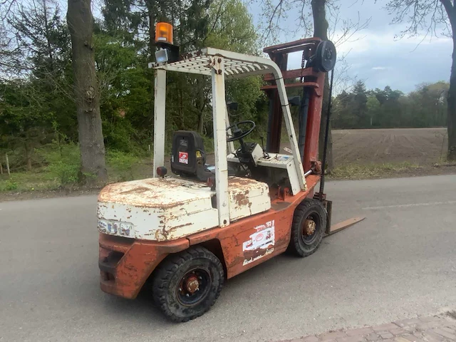 1985 datsun ef 25 vorkheftruck - afbeelding 4 van  28