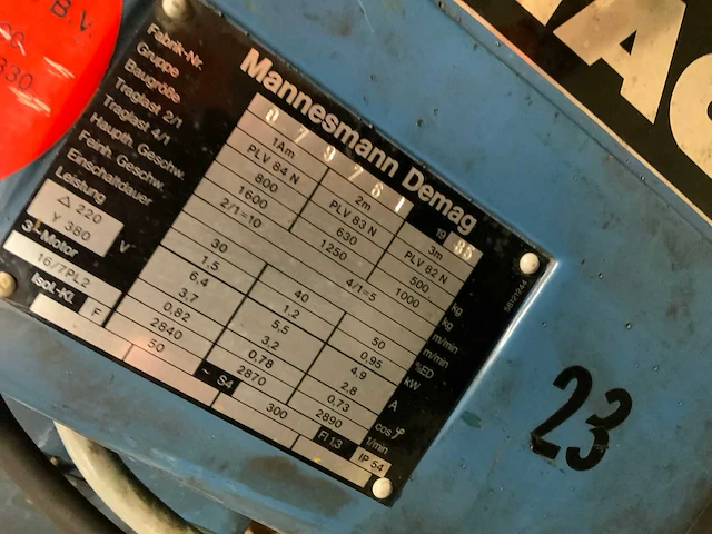 1985 demag kabellier - afbeelding 8 van  8