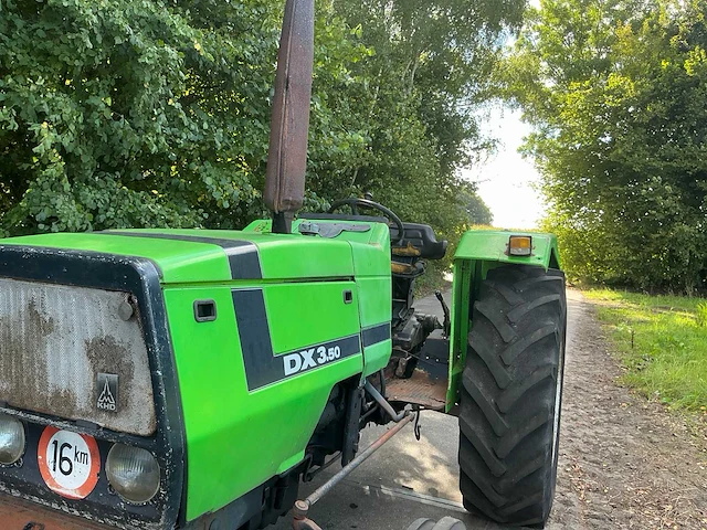 1985 deutz-fahr dx3.50 oldtimer tractor - afbeelding 2 van  27