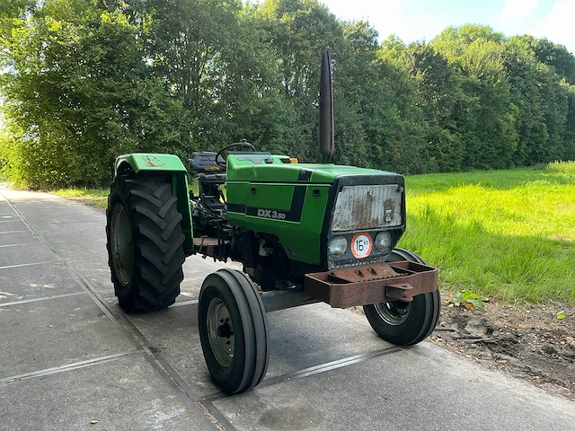 1985 deutz-fahr dx3.50 oldtimer tractor - afbeelding 21 van  27