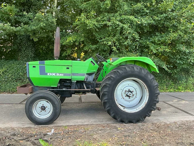 1985 deutz-fahr dx3.50 oldtimer tractor - afbeelding 22 van  27