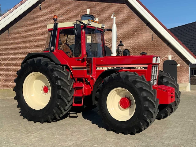1985 international 1455xl oldtimer tractor "compleet gerestaureerd" - afbeelding 18 van  55