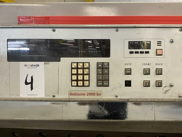 1985 itoh 147 / m 6 guillotineschaar - afbeelding 7 van  12