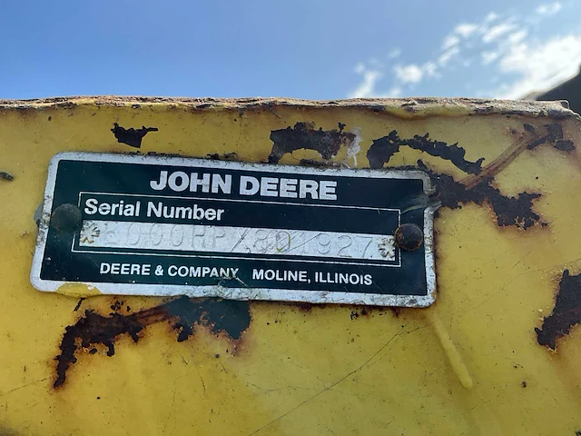 1985 john deere 5820 hakselaar - afbeelding 41 van  58