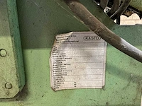 1985 kasto psb 280u beugelzaagmachine - afbeelding 10 van  18