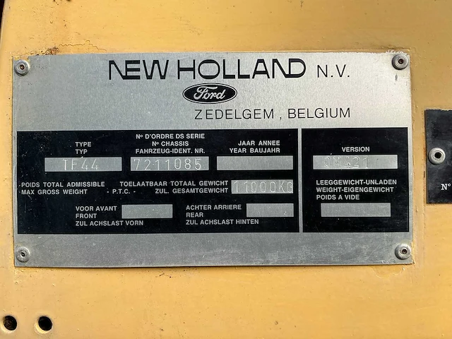 1985 new holland tf44 combain - afbeelding 69 van  72