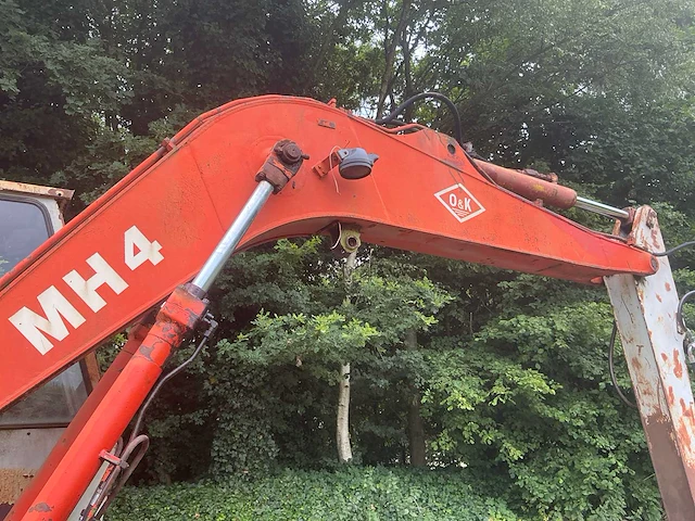 1985 o & k mh4ga2 banden graafmachine - afbeelding 10 van  45