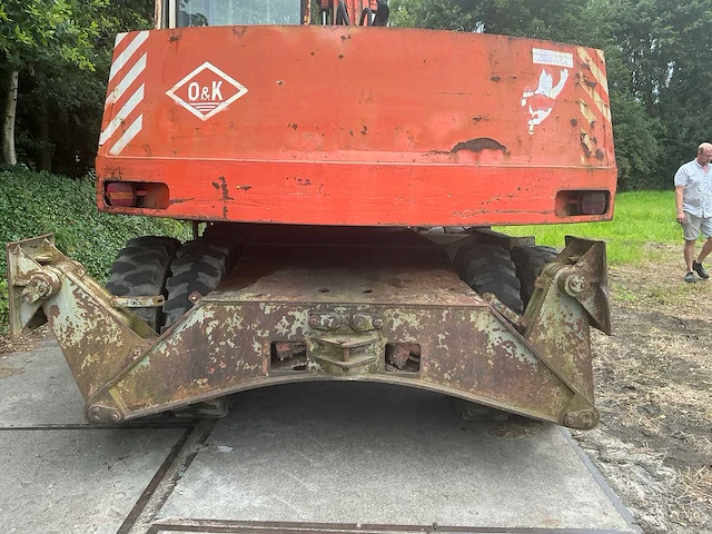 1985 o & k mh4ga2 banden graafmachine - afbeelding 14 van  45