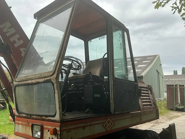 1985 o & k mh4ga2 banden graafmachine - afbeelding 16 van  45