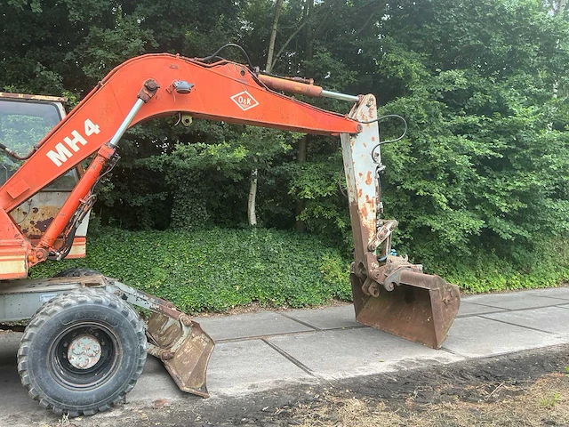 1985 o & k mh4ga2 banden graafmachine - afbeelding 42 van  45