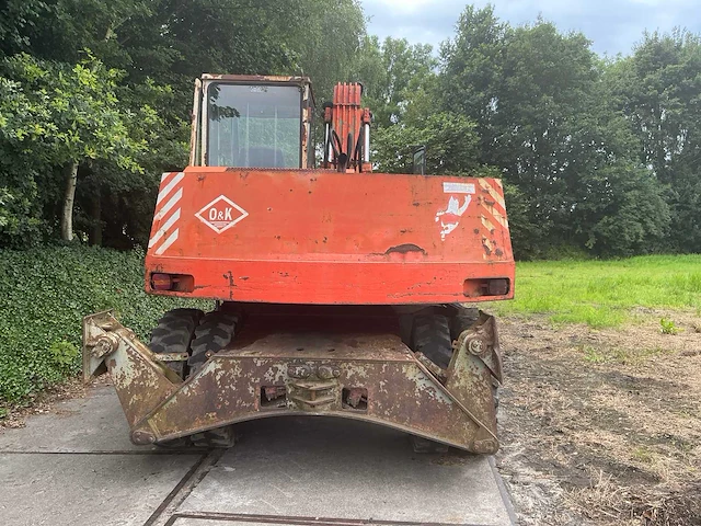 1985 o & k mh4ga2 banden graafmachine - afbeelding 44 van  45
