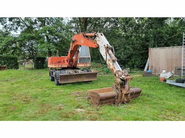 1985 o&k - mh4ga2 - banden graafmachine - afbeelding 4 van  11