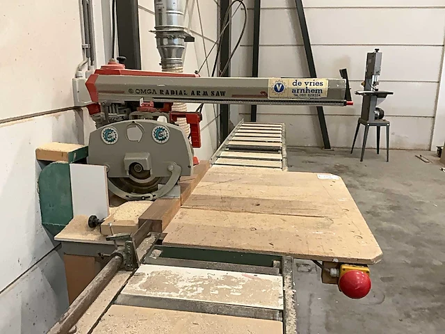 1985 omga rn 600 radiaalafkortzaagmachine - afbeelding 3 van  9