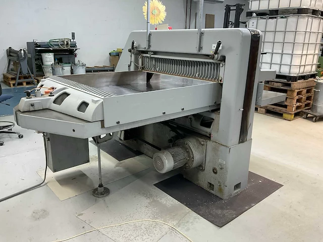 1985 schneider senator 115 pc2 quillotineschaar / snijmachine - afbeelding 16 van  21