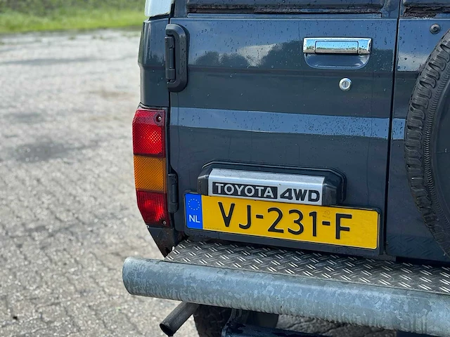 1985 toyota landcruiser. h.duty 2.4 lx frp oldtimer - afbeelding 3 van  27