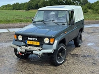 1985 toyota landcruiser. h.duty 2.4 lx frp oldtimer - afbeelding 18 van  27