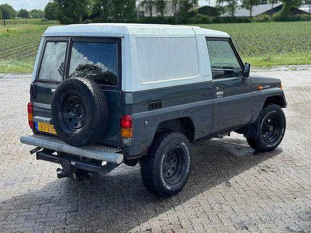 1985 toyota landcruiser. h.duty 2.4 lx frp oldtimer - afbeelding 20 van  27