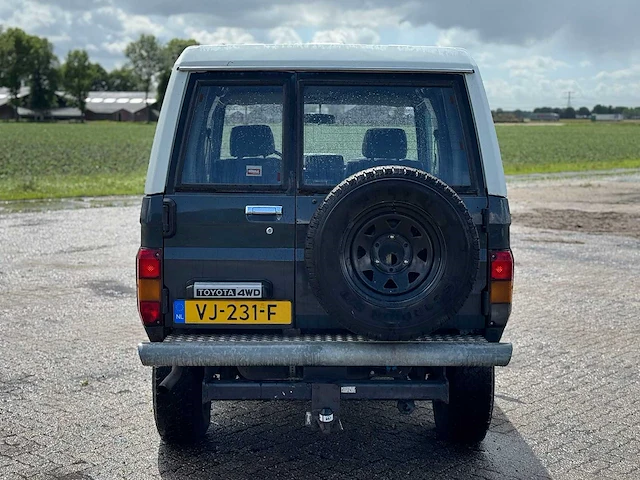 1985 toyota landcruiser. h.duty 2.4 lx frp oldtimer - afbeelding 22 van  27