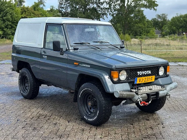 1985 toyota landcruiser. h.duty 2.4 lx frp oldtimer - afbeelding 25 van  27