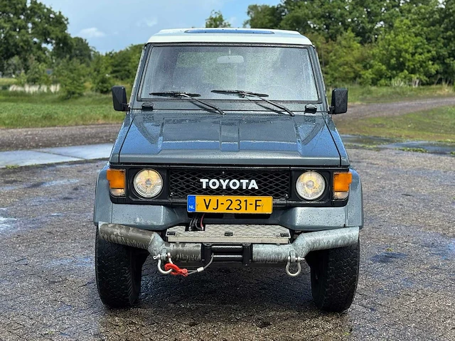 1985 toyota landcruiser. h.duty 2.4 lx frp oldtimer - afbeelding 26 van  27