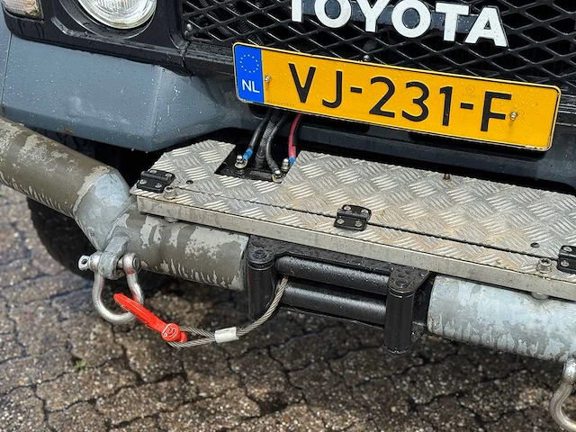 1985 toyota landcruiser. h.duty 2.4 lx frp oldtimer - afbeelding 27 van  27