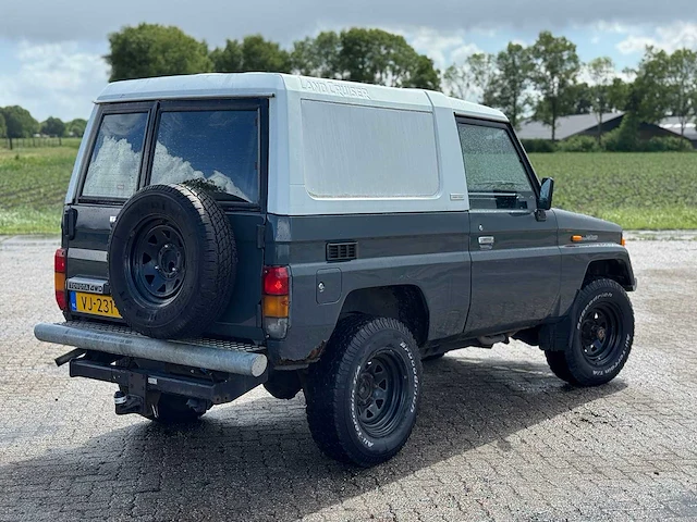 1985 toyota landcruiser. h.duty 2.4 lx frp oldtimer - afbeelding 19 van  27