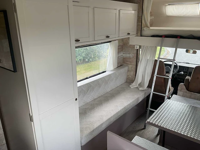 1986 - fiat - hymer - camper - afbeelding 5 van  18