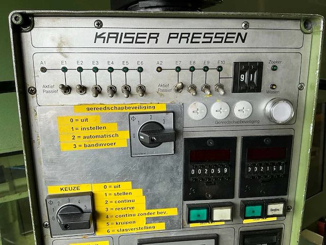 1986 - kaiser - v32w / 680 - high speed press - afbeelding 14 van  29