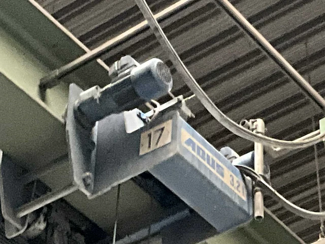1986 abus enkelligger onderhang halkraan 3,2t - afbeelding 6 van  19