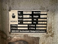 1986 boku he52/3 kuip kantellift (combi b) - afbeelding 2 van  10