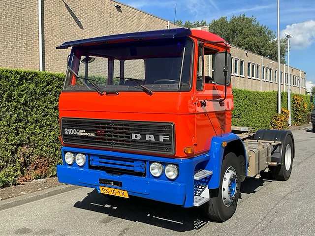 1986 daf 2100 turbo intercooler vrachtwagen, oldtimer - afbeelding 43 van  46