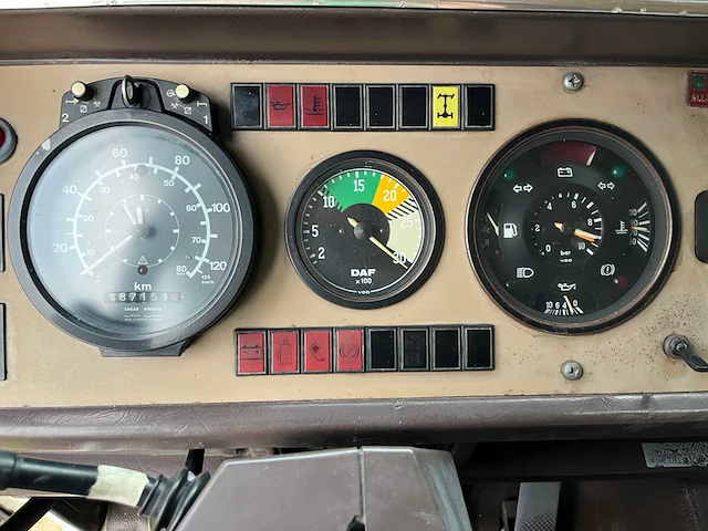 1986 daf 3300 ati vrachtwagen - afbeelding 4 van  17