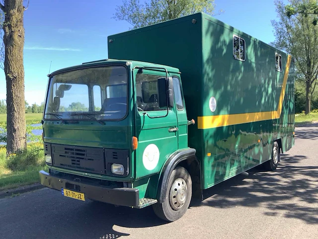 1986 daf fa 1100 dt 445 vrachtwagen/paardenvrachtwagen - afbeelding 1 van  19
