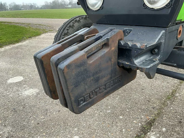 1986 deutz dx3.50 tweewielaangedreven landbouwtractor - afbeelding 4 van  39
