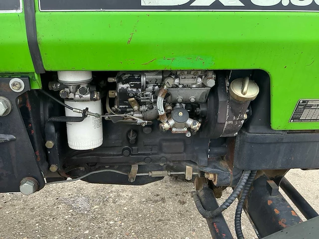 1986 deutz dx3.50 tweewielaangedreven landbouwtractor - afbeelding 8 van  39