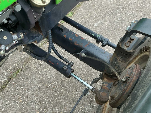 1986 deutz dx3.50 tweewielaangedreven landbouwtractor - afbeelding 10 van  39