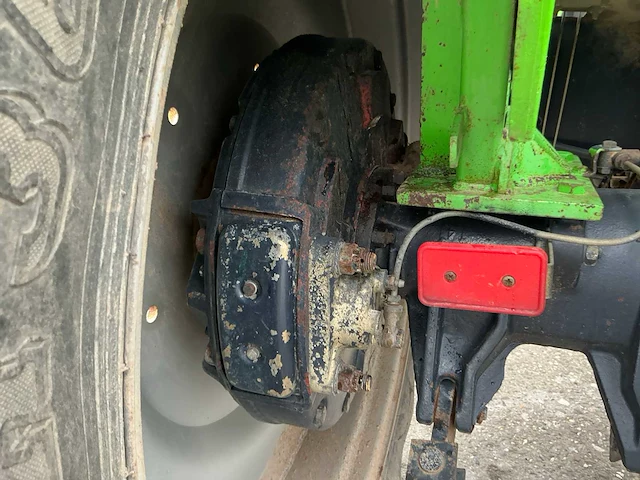 1986 deutz dx3.50 tweewielaangedreven landbouwtractor - afbeelding 30 van  39